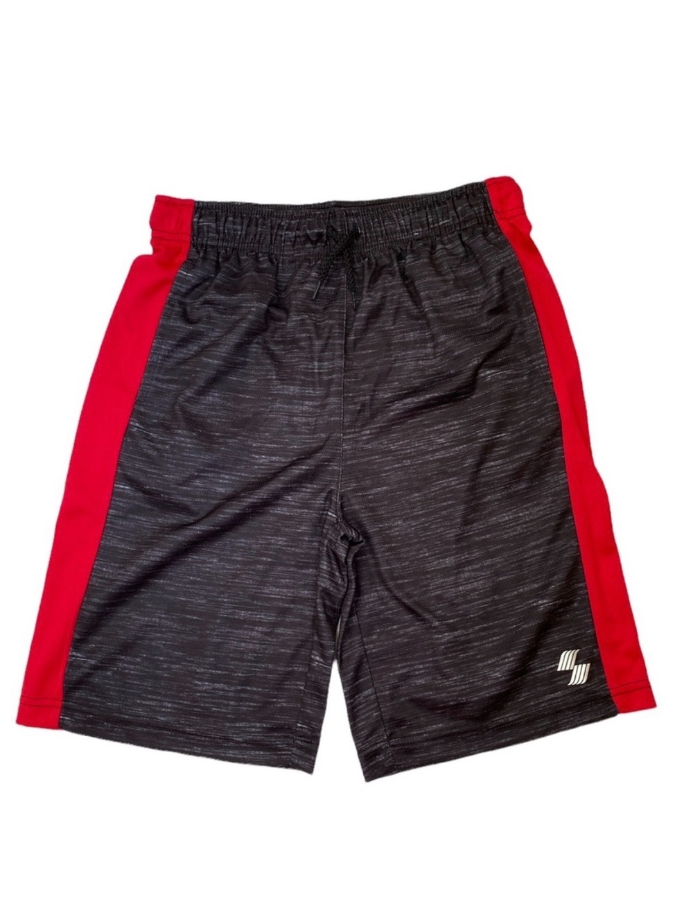 The Children’s Place Gray and Red Basketball Shorts Sport Performance Size L